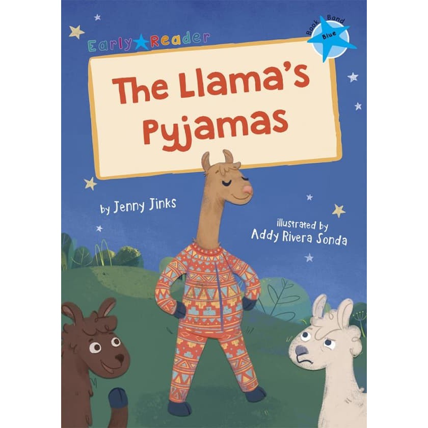 dktoday-หนังสือ-early-reader-blue-4-the-llamas-pyjamas