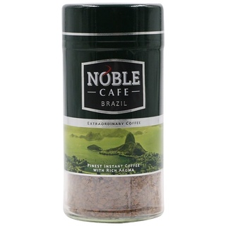 โนเบิล คาเฟ่ บราซิล กาแฟสำเร็จรูปชนิดฟรีซดราย Noble Cafe Brazil 100g
