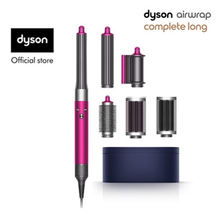 Dyson Airwrap ™ Hair Multi-styler Complete Long (Fuchsia/Nickel) อุปกรณ์จัดแต่งทรงผม แบบครบชุด รุ่นยาว สีบานเย็น ไบร์ทนิกเกิล
