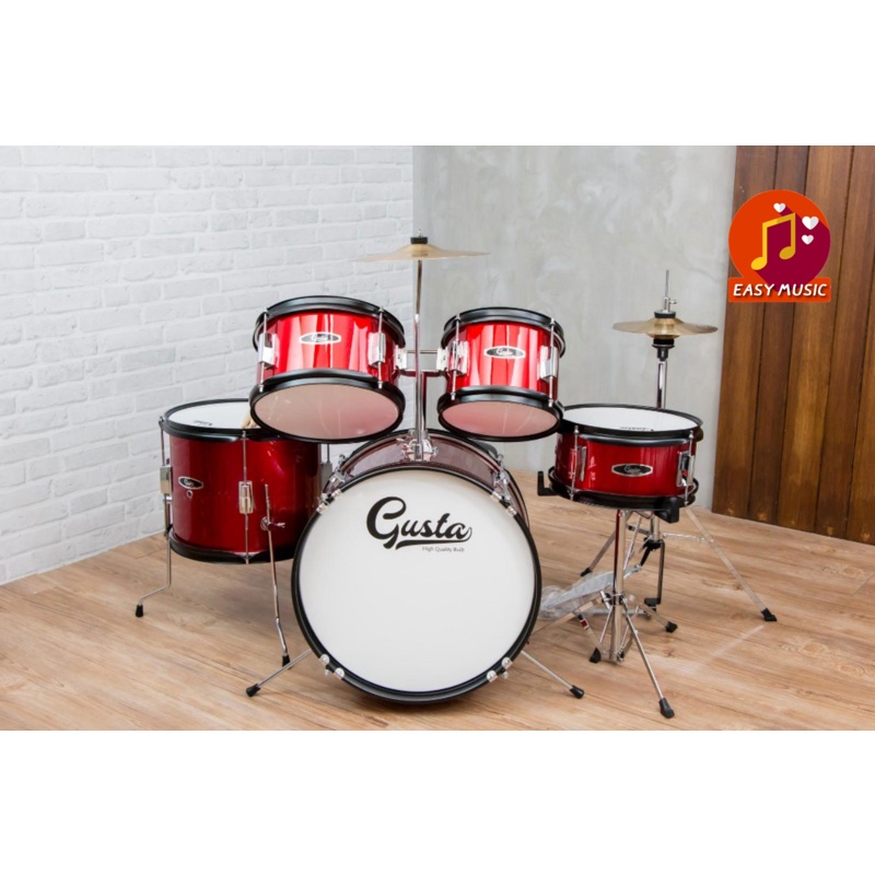 กลองชุด-gusta-jr-5-pro-acoustic-drums