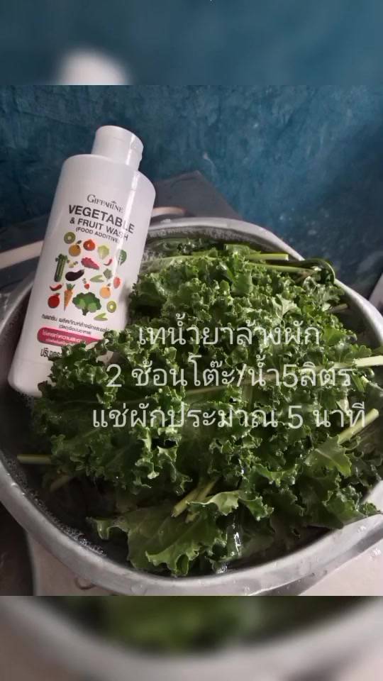 aor99-น้ำยา-ล้างผักและผลไม้-กิฟฟารีน-giffarine-vegetable-fruit-wash-วัตถุดิบจากธรรมชาติ-ล้างผัก-ผัก-แช่ผัก-ผักสะอาด