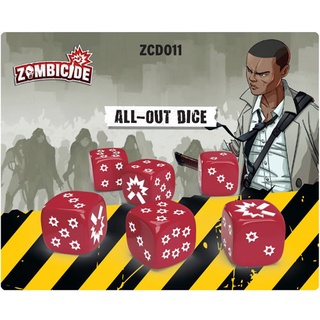 Zombicide (2nd Edition): All-Out Dice [BoardGame]