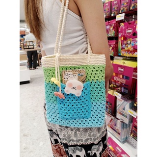 🌼 crochet bag 🌼 กระเป๋าเชือกถักรุ่น Ocean 🌊
