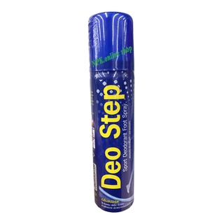 สินค้า สเปรย์ระงับกลิ่นเท้าและรองเท้า Deo step ขนาด 60 มล.กลิ่นสปอร์ต