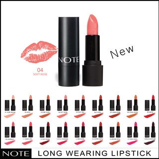 NOTE COSMETICS LONG WEARING LIPSTICK 04 SOFT ROSE