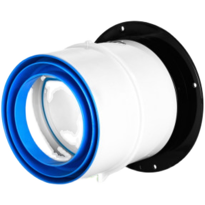 1PC pvc exhaust fan check valve air damper Round for Bathroom and ...