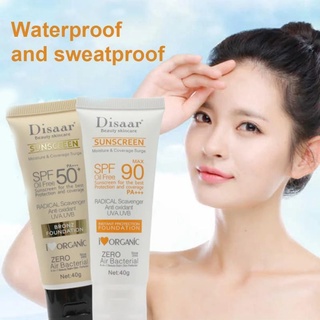 ครีมกันแดด ไวท์เทนนิ่ง ควบคุมความมัน ให้ความชุ่มชื้น SPF 50 SPF 90