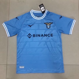 ภาพหน้าปกสินค้าเสื้อกีฬาแขนสั้น ลายทีมชาติฟุตบอล Lazio Home Jersey 22-23 คุณภาพสูง ไซซ์ S-XXL ที่เกี่ยวข้อง