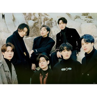 โปสเตอร์ อาบมัน รูปถ่าย บอยแบนด์ เกาหลี BTS 방탄소년단 Winter Package 2021 POSTER 14.4"x21" นิ้ว Korea Boy Band v2