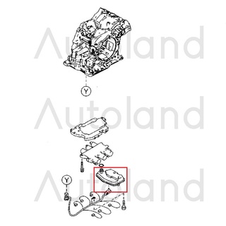 (ของแท้) กรองเกียร์อัตโนมัติ มาสด้า ใช้กับ Mazda2 ELEGANCE และ Mazda3 (รุ่นก่อน SKYACTIV)