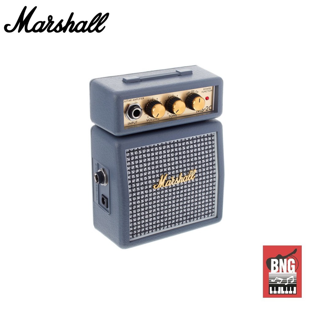 marshall-ตู้แอมป์ขนาดเล็ก-รุ่น-ms-2c-สีเทา