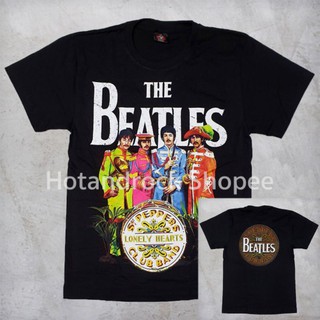เสื้อยืดผ้าฝ้ายพรีเมี่ยม เสื้อวง The Beatles TDM 1765
