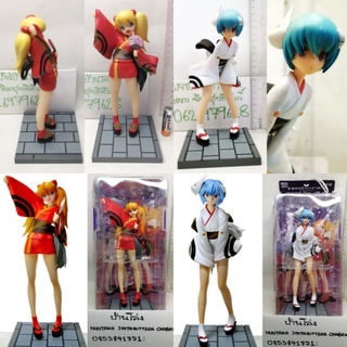 (แท้/มือ1,2)​ SEGA Evangelion EX Figure Maicromini Yukata feat. Okama Ayanami Rei &amp; Asuka Langley,Festival Night