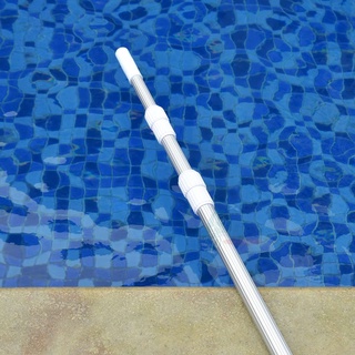 KODAIRA 🔵⚪ ไม้สระว่ายน้ํา อลูมิเนียม 2 ส่วน ยืดไสลด์ได้ สําหรับสระว่ายน้ํา Swimming Pool Pole