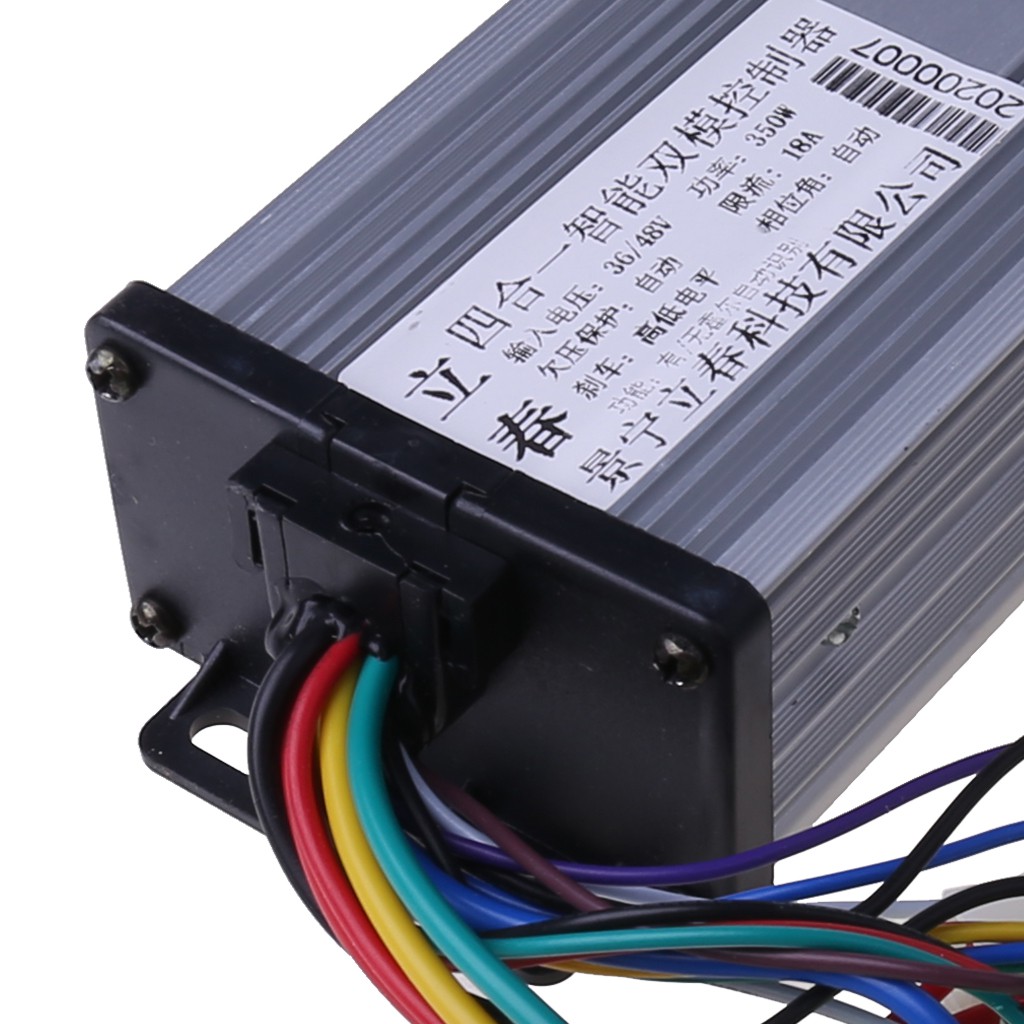 ภาพสินค้ามอเตอร์ควบคุม Brushless DC Motor Controller 36 โวลต์ / 48 โวลต์ 350 วัตต์ สำหรับจักรยานไฟฟ้า จากร้าน supermanb.th บน Shopee ภาพที่ 5