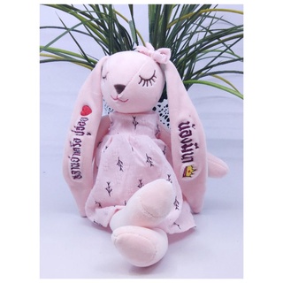 ภาพขนาดย่อของภาพหน้าปกสินค้าลดกระหน่ำ พร้อมส่ง ตุ๊กตา ตุ๊กตากระต่าย ตุ๊กตากระต่ายหูยาว กระต่ายเน่า พร้อมปักชื่อ จากร้าน baby_for_you บน Shopee ภาพที่ 3