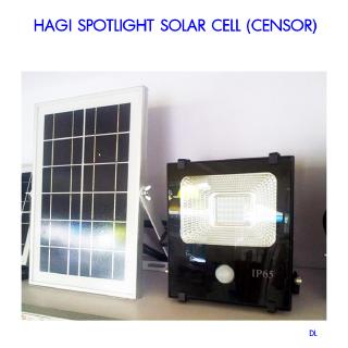 (DL) HAGI LED Spotlight Solar Cell (Censor) 60 - 200 วัตต์