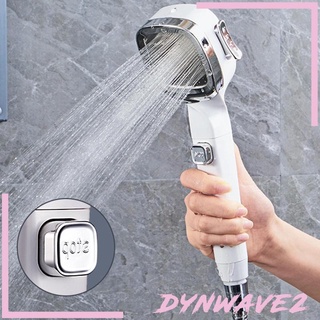 [dynwave2] สวิตช์เปิด ปิด แรงดันสูง แบบมือถือ ประหยัดน้ํา อุปกรณ์เสริม สําหรับห้องน้ํา 4 ชุด  ฝักบัวอาบน้ำ Shower Head