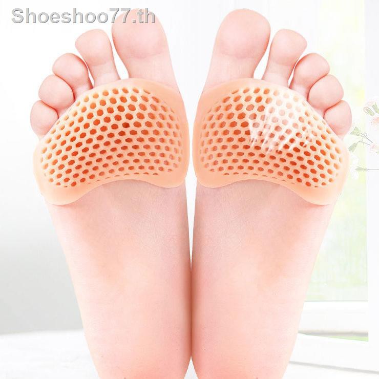 อุปกรณ์เสริมสำหรับรองเท้า-แผ่นรองปลายเท้าแบบรังผึ้งแผ่นหนาครึ่งหลาแผ่นรองด้านในส้นสูงแผ่นรองฝ่าเท้าของผู้หญิงแผ่นรองพื้