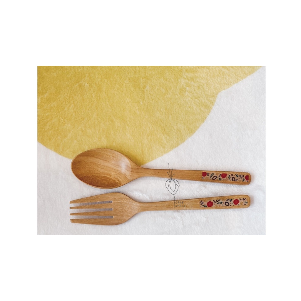 spoon-and-fork-flora-collection-ช้อนส้อม