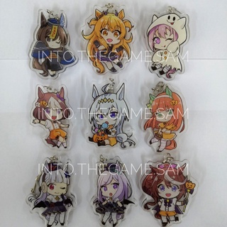 [พร้อมส่ง] พวงกุญแจ Uma Musume Halloween สาวม้า สินค้า ของสะสม สินค้าFanmade สอบถามเพิ่มเติมแจ้งเข้ามาได้ครับ