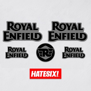 สติกเกอร์รูปลอก Royal Enfield Hatesix Tank และแผงด้านข้าง สําหรับติดตกแต่งรถยนต์