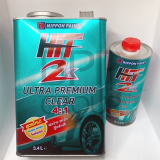 แลคเกอร์ HIT 2K Ultra Premium 4:1 (Nippon Paint) 3.2L + 0.80L