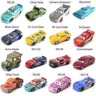 สินค้า โมเดลรถแข่ง Mcqueen King Cars 3 Racers ของเล่นสําหรับเด็ก