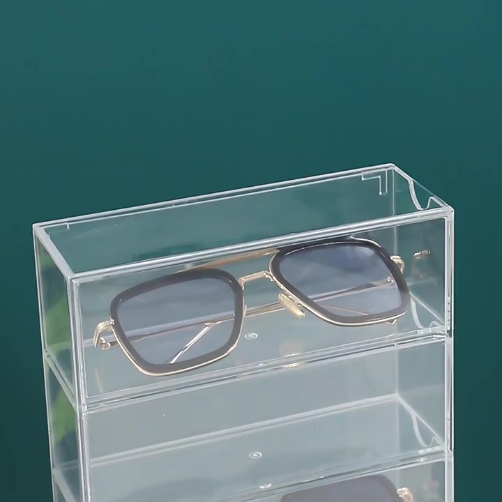 กล่องลิ้นชักเก็บแว่นตา-กล่องเก็บแว่นตา-ที่เก็บแว่นตา-ที่ใส่แว่นตา-กล่องเก็บของอะคริลิค-กล่องเก็บแว่น