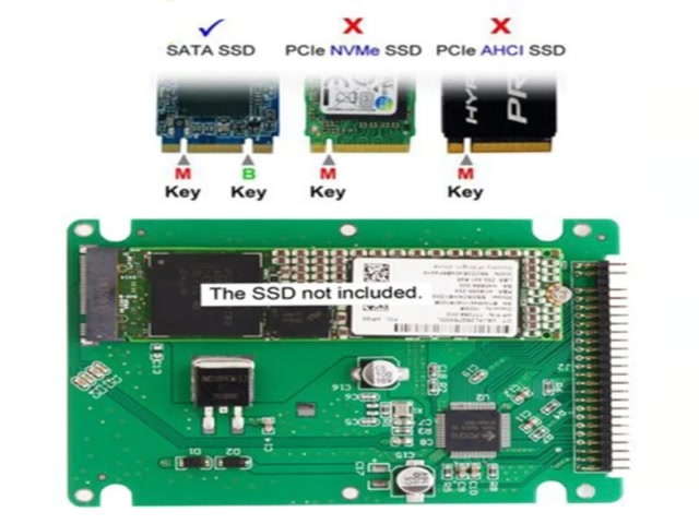 btsg-อะแดปเตอร์การ์ด-msata-เป็น-ide-2-5-นิ้ว-mini-pcie-ssd-เป็น-ide-44ppin-รองรับ-2230-2242-2260-2280-ss