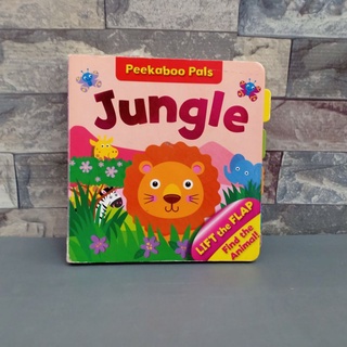 Boardbook มือสอง : Peekaboo Pols Jungle.