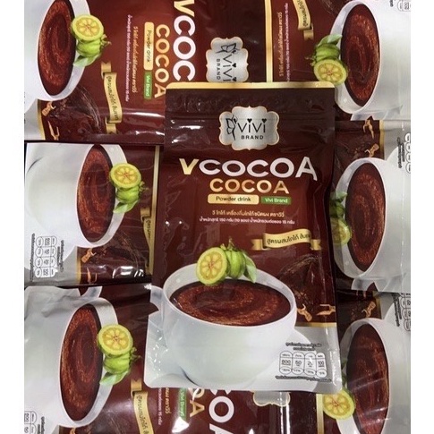 ภาพหน้าปกสินค้าวีวี่โกโก้ Cocoa By Vivi 10 ซอง จากร้าน hiso_shop88 บน Shopee