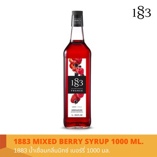 สินค้า 1883 น้ำเชื่อมกลิ่นมิกซ์ เบอร์รี่ 1000 มล.(1883 MIXED BERRY SYRUP 1000 ml.)