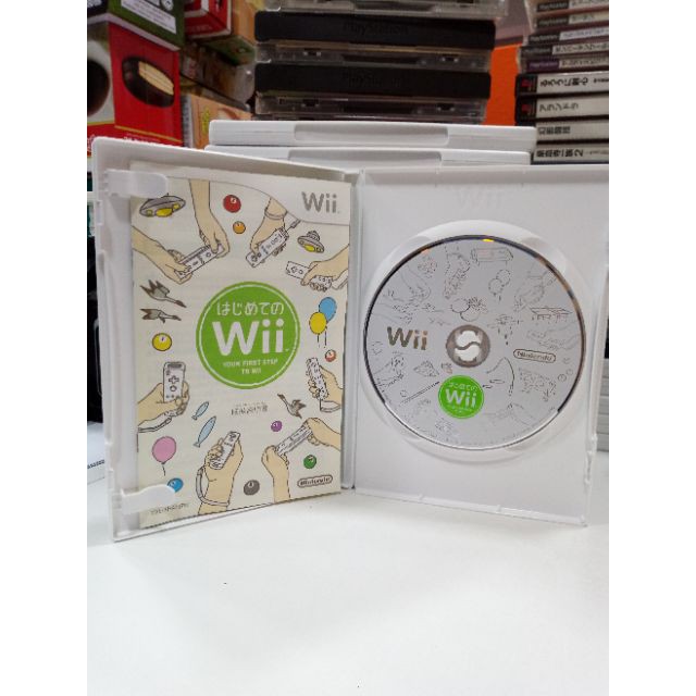 ภาพหน้าปกสินค้าแผ่นแท้  Wii Play - Hajimete no Wii (RVL-R-RHAJ) Your First Step to Wii จากร้าน japan.gameshop.rareitems บน Shopee