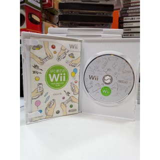 ภาพขนาดย่อของภาพหน้าปกสินค้าแผ่นแท้  Wii Play - Hajimete no Wii (RVL-R-RHAJ) Your First Step to Wii จากร้าน japan.gameshop.rareitems บน Shopee
