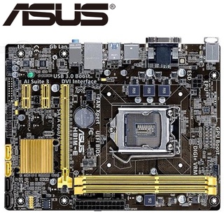 ภาพหน้าปกสินค้าแท้ เมนบอร์ดเดสก์ท็อป Asus H81M-E H81 LGA 1150 i3 i5 i7 DDR3 16G micro-ATX UEFI BIOS APPB S7UG ที่เกี่ยวข้อง