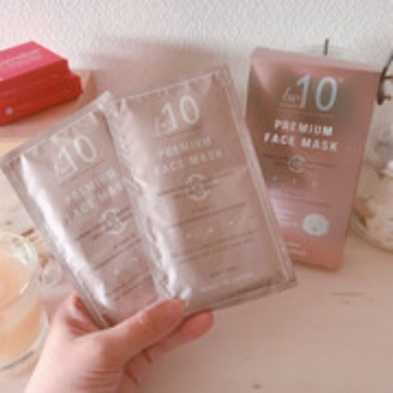 be-10-premuim-face-mask-แผ่นมาส์กหน้าสเต็มเซลล์สมานแผลหลุมสิว-ริ้วรอยตื้น-รูขุมขนกระชับ-ผิวเต่งตึงชั่วข้ามคืน