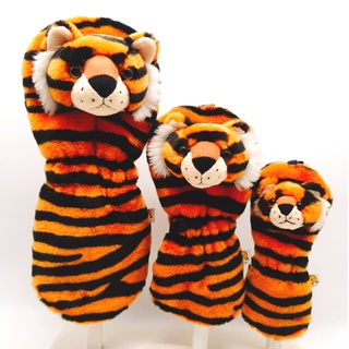 [WICO&Golf] Golf Club Head Cover Wild Animal M3 Tiger ไม้หัวกอล์ฟคลับชุดป้องกัน/majestic tiger golf club cover