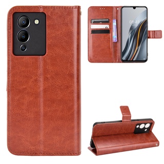 เคสสำ Infinix Note 12 G96 Case Flip PU Leather Phone Casing Infinix Note12 G96 คสโทรศัพท์มือถือ Back Cover