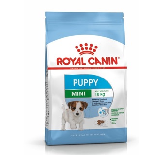 Royal canin mini puppy 4 กก. สำหรับลูกสุนัขพันธ์เล็กอายุ 2-10 เดือน