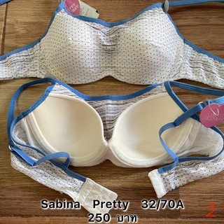 ✅เลื่อนดูสินค้า✅Sabina   32/70A   รุ่นใหม่ล่าสุด ใส่สบาย  เลือกแบบทางแชทนะคะ