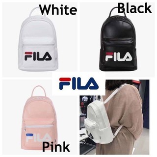 แท้💯% outlet FILA CLASSIC Backpack Sack แบรนด์ดังจากอิตาลี กระเป๋าเป้สะพายขนาดกลาง