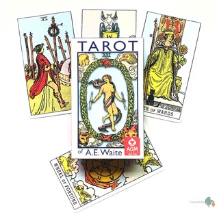 ภาพหน้าปกสินค้า*สินค้าพร้อมส่ง* ไพ่ยิปซี ไพ่ทาโรต์ Tarot Cards ไพ่ทาโร่ 78 ใบ Tarot Deck ไพ่ดูดวง ภาษาอังกฤษ Tarot of A.E. Waite ที่เกี่ยวข้อง