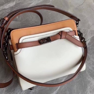 Coach Tate Colorblock Leather Carryall Bag