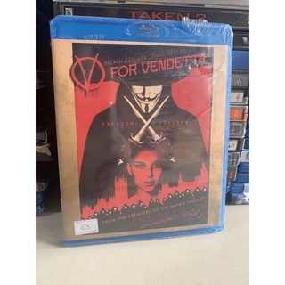 ( มือ 1 ) Blu-ray แท้ V For Vendetta : มีเสียงไทย มีบรรยายไทย