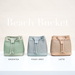 (ใช้โค้ด:8T2Z4Aลด178.-) [Beach] Caseharden Beach Bucket Bag กระเป๋าทรงถังบักเก็ต ขนมจีบ