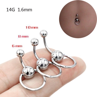 สินค้า Sexy Silver Stainless Steel  Jewelry Belly Button