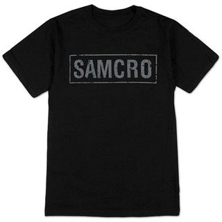 T-SHIRTเสื้อยืดผ้าฝ้ายพิมพ์ลาย Sons of Anarchy samcro