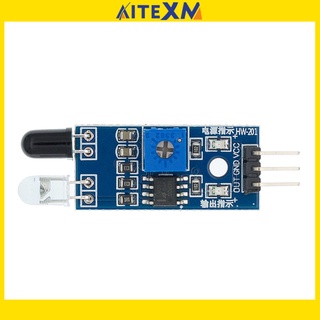 ภาพขนาดย่อของภาพหน้าปกสินค้าโมดูลเซ็นเซอร์อินฟราเรดสําหรับ Aduino Intelligent Car Robot จากร้าน aitexm.th บน Shopee