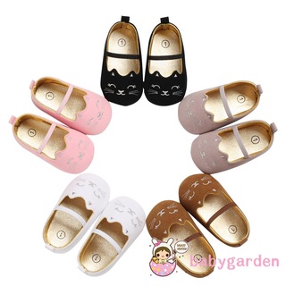 Babygarden-0-18months รองเท้าผ้าฝ้าย พื้นนิ่ม พื้นแบน สีชมพู ขาว น้ําตาล เทา ดํา สําหรับเด็กวัยหัดเดิน